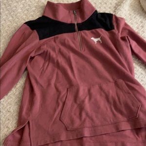 Pink crew neck sweater